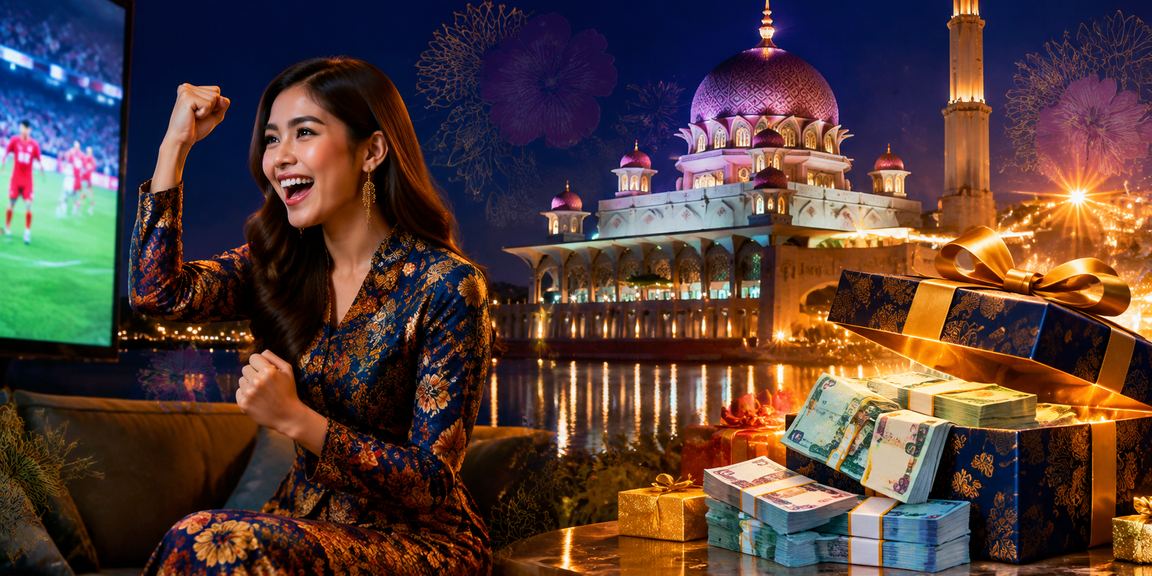Suasana kasino dan permainan meja bertemakan batik Malaysia di nvx155